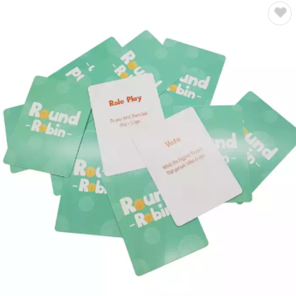 Affirmation Trading Cards Printing playing cards Deck Custom Logo / 3