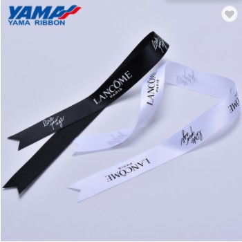 YAMA Factory Professional Customized Sizes Printed Satin Grosgrain Trimmed Ribbon Cutting / 3