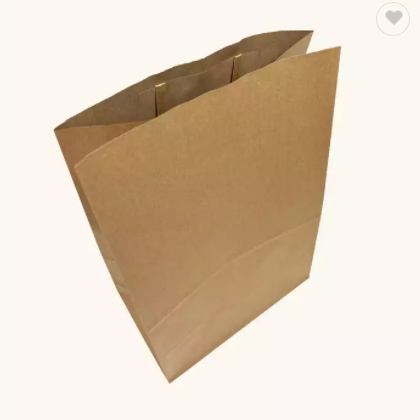 Kraft Paper Bags with Flat Handles 12x7x17 inches / 2