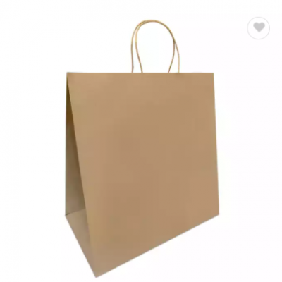 Kraft Paper Bags with Twisted Handles 14x8x14 inches