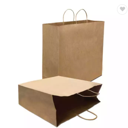 Kraft Paper Bags with Twisted Handles 18x7x18.75 inches / 2