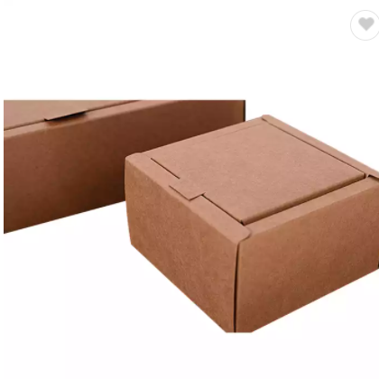 Supplier Custom Premium Quality Cardboard Tea Packaging Kraft Paper Shipping Box with Sticker / 2