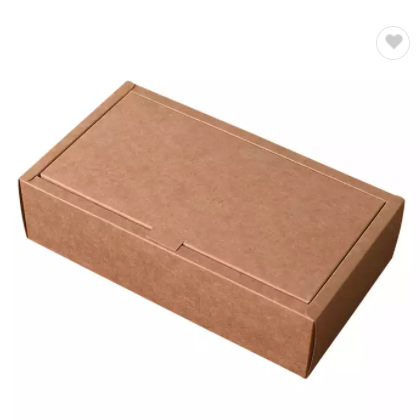 Supplier Custom Premium Quality Cardboard Tea Packaging Kraft Paper Shipping Box with Sticker / 1