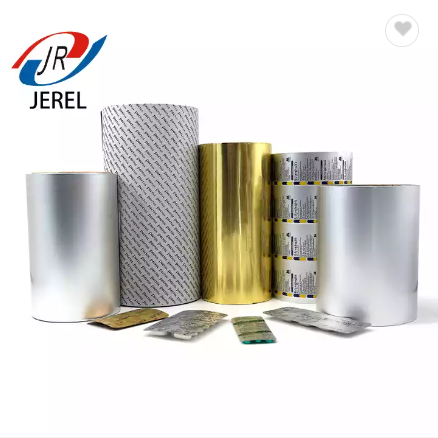 JEREL lacuqered pill blister packaging pharmaceutical foil / 3