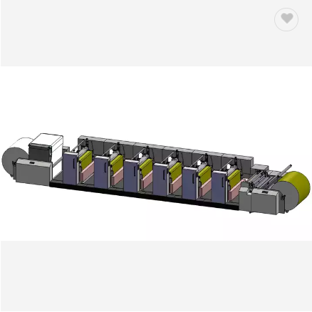 Narrow Web Flexo Printing Machine With Easy Load And Ink System & Carona Treater / 2