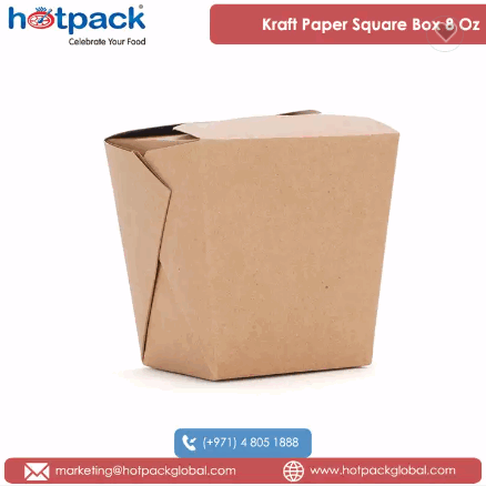 Global Supplier and Exporter of 300 GSM Thickness Kraft Paper Square Box for Wholesale Buyers / 4