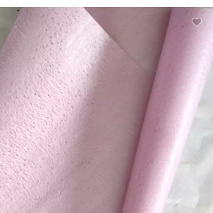 pink 40gsm 60cm x 5m mixed pulp eco friendly specialty bopp film laminated water proof flower wrappi / 3