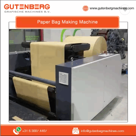 Multifunctional 1500 x 6000 x 2500 mm Machine Size 150 pcs/ min Bag Speed Without Handle Bakery Pape / 4