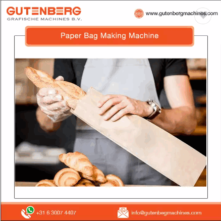 Multifunctional 1500 x 6000 x 2500 mm Machine Size 150 pcs/ min Bag Speed Without Handle Bakery Pape / 6