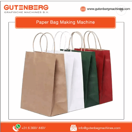 Bag Forming Machine Fully Automatic Grade Paper Bags Making Machine for Shopping at Genuine Market P / 5