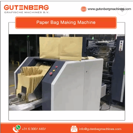 Bag Forming Machine Fully Automatic Grade Paper Bags Making Machine for Shopping at Genuine Market P / 2