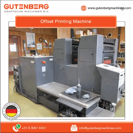 Best Selling Top Grade Multifunctional Automatic Used Offset Printing Machines / 4