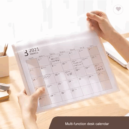 2022 calendar custom Desk calendar wall calendar daily planner / 1