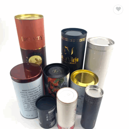 Wholesale Custom Fancy Logo Printed Kraft Paper Tube/Paper Tube Packaging / 5