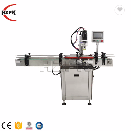 HZPK full automatic vial plastic bottle cap screwing machines for spray caps / 2