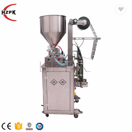 HZPK automatic piston honey cosmetic cream equipment filling multi-function packaging machine small  / 2