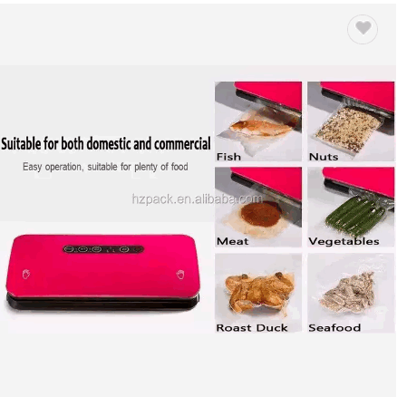 Powerful Suction Multi-function Household Vacuum Packaging Machine for Sea food/Meat/Dry Fish/Pork/B / 5