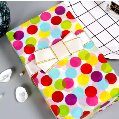 Customize Types of Gift Wrapping Paper Colorful Tissue Wrap Paper for Birthday / 3