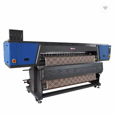 Mycolor hot sale 1.8m 1.9m print format 4 heads i3200 sublimation plotter digital textile printer in / 2