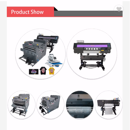 I3200 head Heat Transfer T-shirt Printing PET Film Vinyl White InkJet Machine Supplier 60cm 24 inche / 3