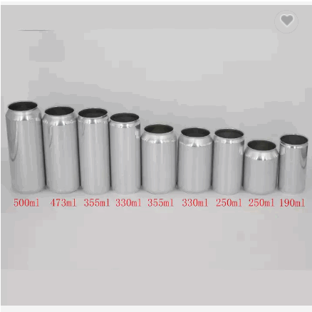 200ml 250ml 310ml 330ml 12oz 16oz 500ml Standard Stubby Sleek Slim Empty Blank Printing Aluminum Bev / 4