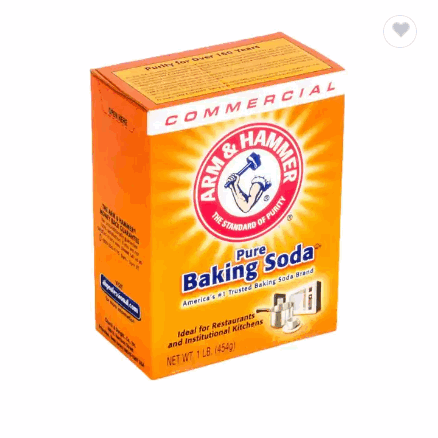 Baking Soda Custom Bio-degradable White Cardboard Paper Packaging Box for Baking Soda / 5