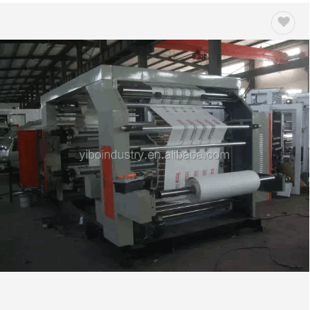 Multifunction 4 colors high speed paper/ non woven bag flexo printing machine / 3