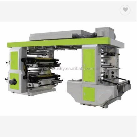 Flexo Printing Machine Flexo Printing Machine CE High Speed High Precision Flexo Polythene Bag Print / 4