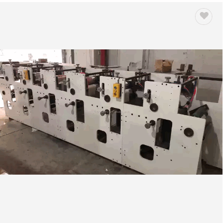 unit type Letterpress Plate with die cutting and slitting unit narrow label flexo printing machine / 5