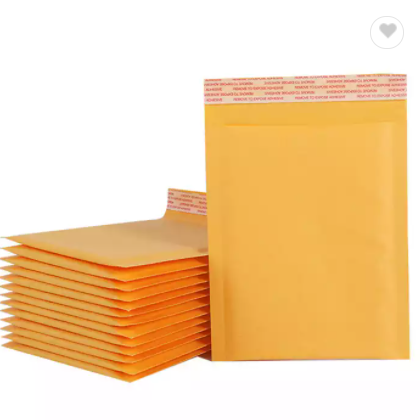 Custom Kraft Bubble Mailers Shipping Envelopes Bubble Mailers Self Sealing Yellow Bubble Padded Enve / 1