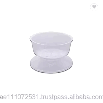 Al Bayader Plastic mousse dessert cups / 6