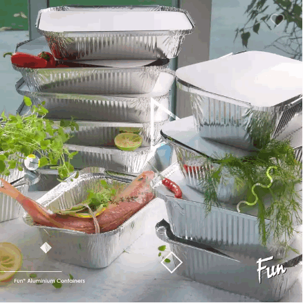 Al Bayader Disposable Aluminum Foil Food Take Away Container / 2