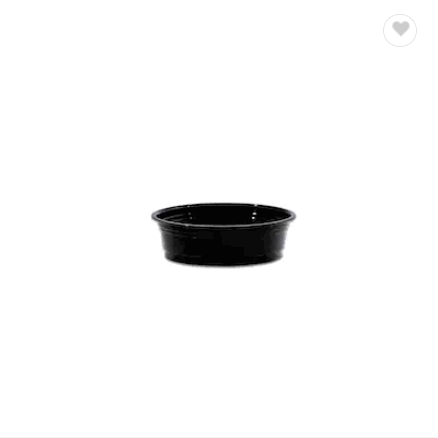 Disposable Plastic portion Cup with lid / 4