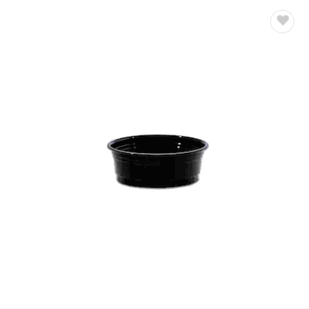 Disposable Plastic portion Cup with lid / 6