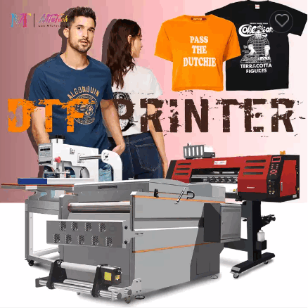 Professional Supplier MT Versatile 60cm dtf t-shirt printing printer machine digital dtf printer for / 3