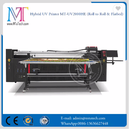 Lifelong Technology Support 2000mm Hybrid UV Printer Machine Canvas Printing Machine / 5