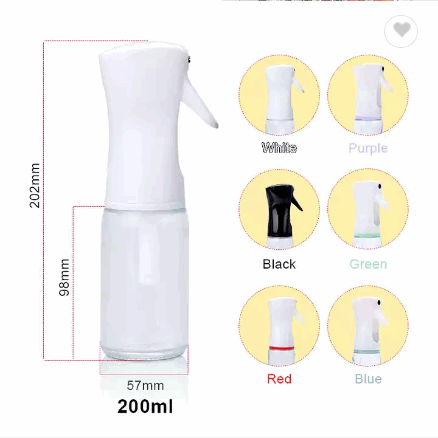 Amazon Hot Selling New Design 200ml Salad Bbq Kitchen Baking Roasting Cooking Olive Oil Spray Bottle / 5