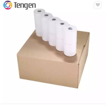 Wholesale Receipt Thermal Paper 57x38 mm Printing Roll POS Photo Printer Cash Register Paper / 2