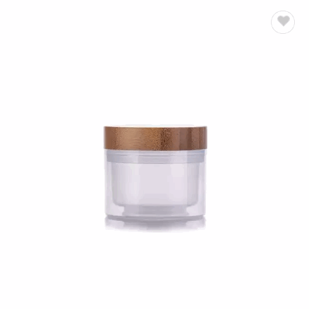 Sustainable Recycled Post-consumer PRC PET Plastic Jars PET Cosmetic Jar For Face Cream CC Cream / 5