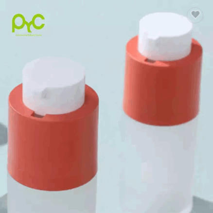 Hot Sale 15ml 30ml 50ml Orange Cap Airless PP Bottle Frosted Spray Bottle Face Wash Cream Plastic Bo / 3