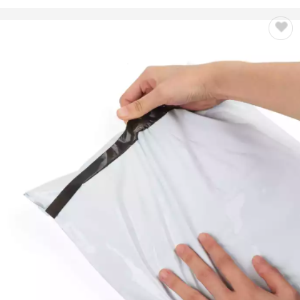 White Mail Bag Storage Protection Bag Plastic Envelope Mail Bag for Shipping / 3