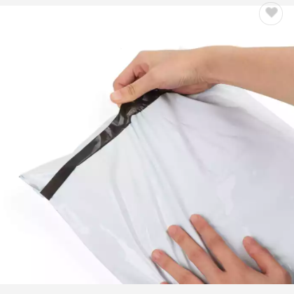 White Mail Bag Storage Protection Bag Plastic Envelope Mail Bag for Shipping / 2