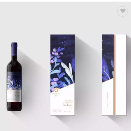 Customized Printed Wholesale large Red Wine Glass Beer Bottle Gift Paper Packaging Package Boxes / 2