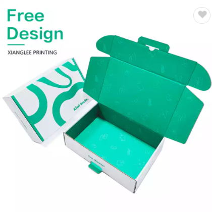 OEM Wholesale Colored Folding Packing Postal Box Custom Packaging Mailer Shipping Corrugated Cardboa / 2