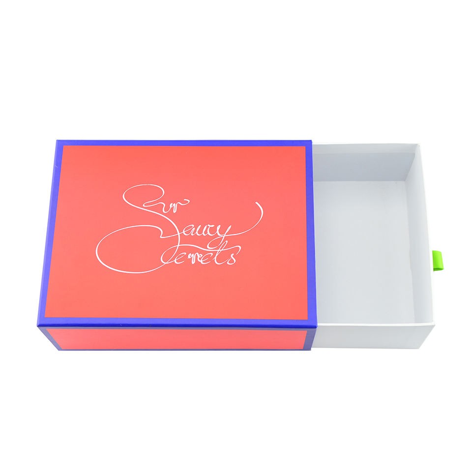 Customized Design Custom Logo Christmas Gift Box Packaging Paper Boxes Pink Jewelry Drawer Box Neckl / 3