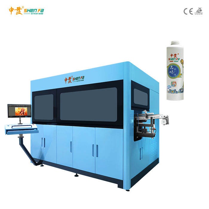 Linear Circulating Type Digital Ink-Jet printing Machine for tube, computer controlled Ink-jet print / 2