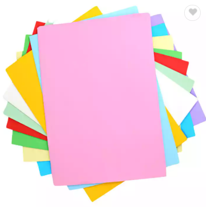 High Quality A3 A4 vivid fresh Color Paper Paperboard Printing Printed 180gsm Coloured Paper / 3