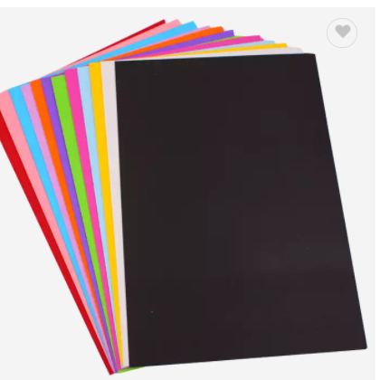 high quality printing printed coloured paper A3 A4 construction color paper & paperboard / 2