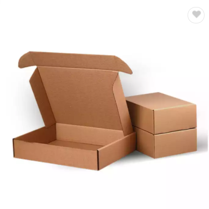 Amazon E Commerce Eco Friendly E-flute Corrugated Cardboard Box Custom Packaging Recycled Box Foldin / 1