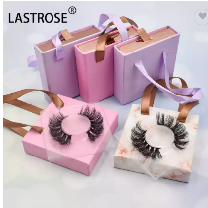 Packaging Luxury eyelashes package box wholesale square eyelash box private label eyelash box packag / 3